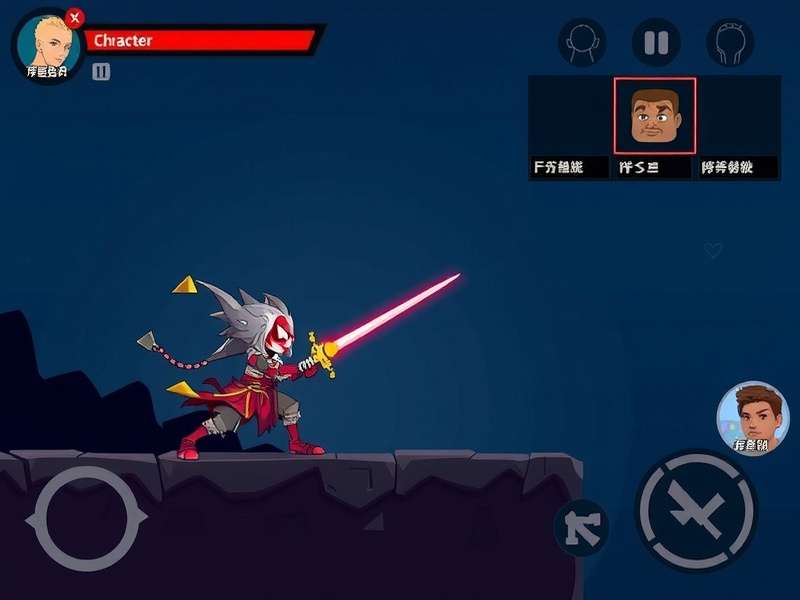Blaze Sword Barrage Game Screenshot
